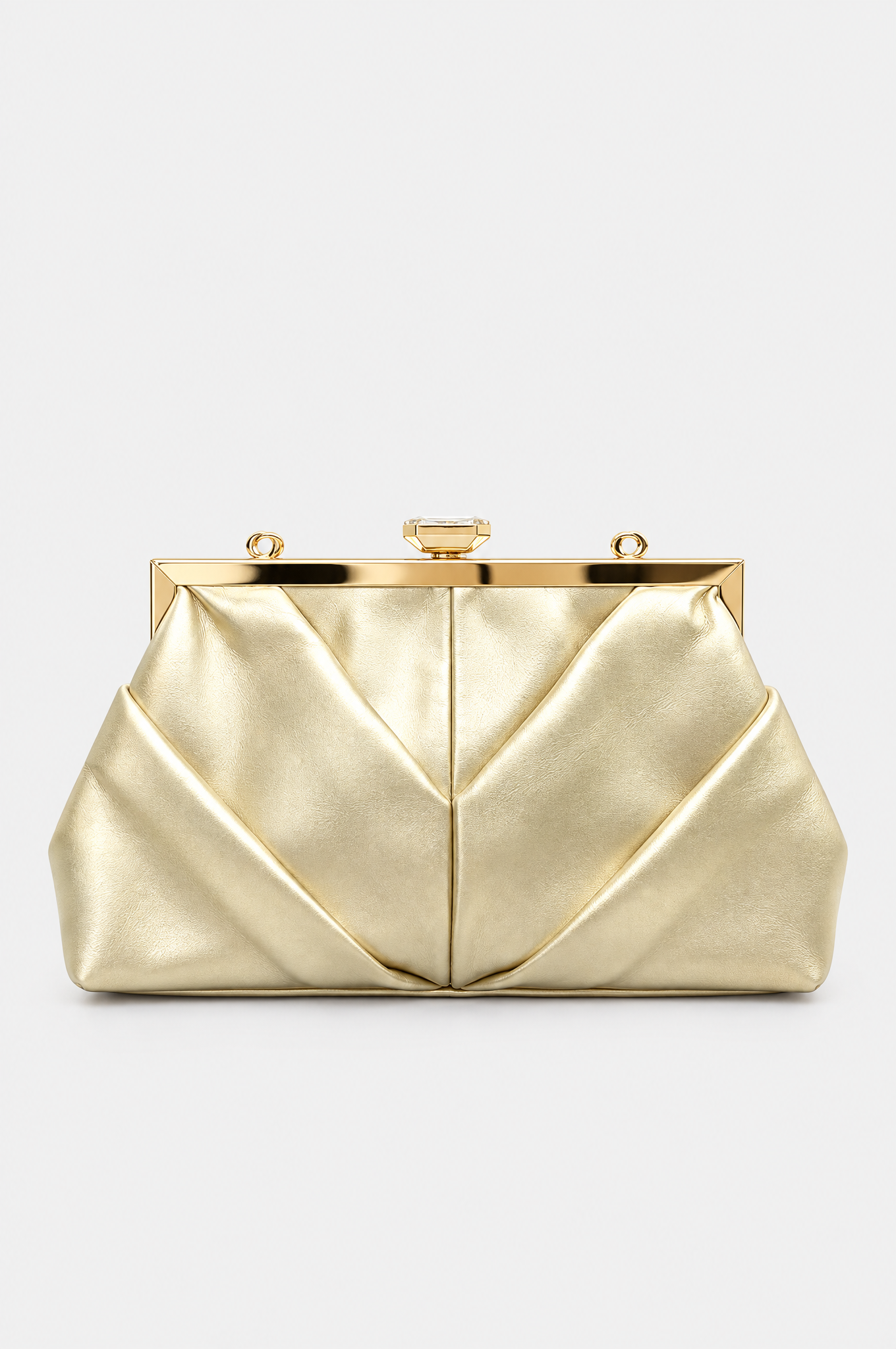 Goldene Abendtasche