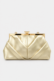 Goldene Abendtasche