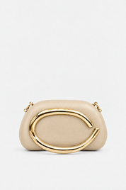 Beige Abendtasche