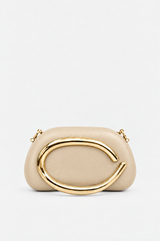 Beige Abendtasche