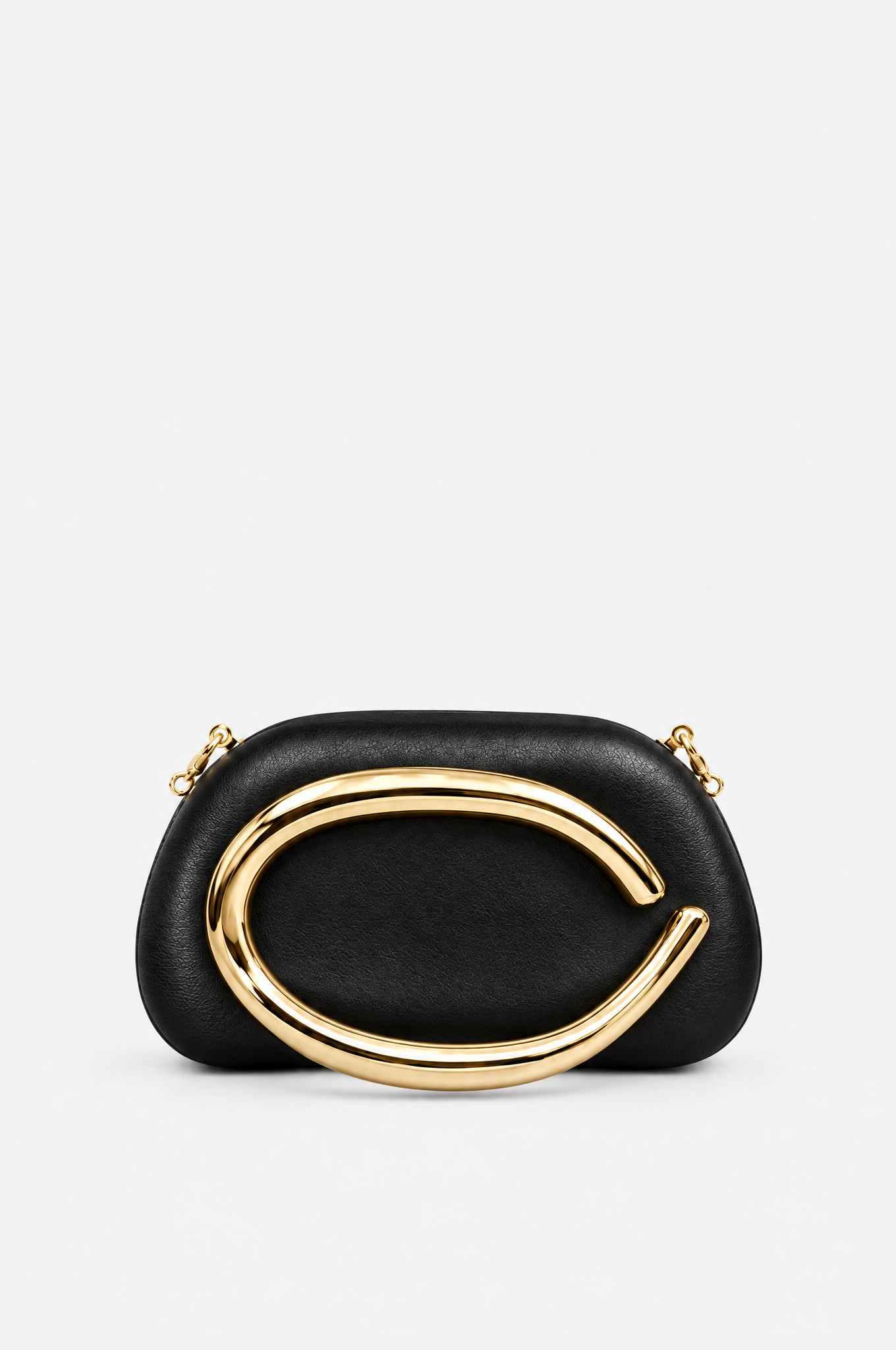 Schwarze Abendtasche