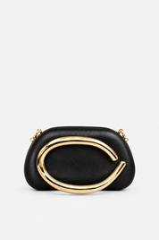 Schwarze Abendtasche