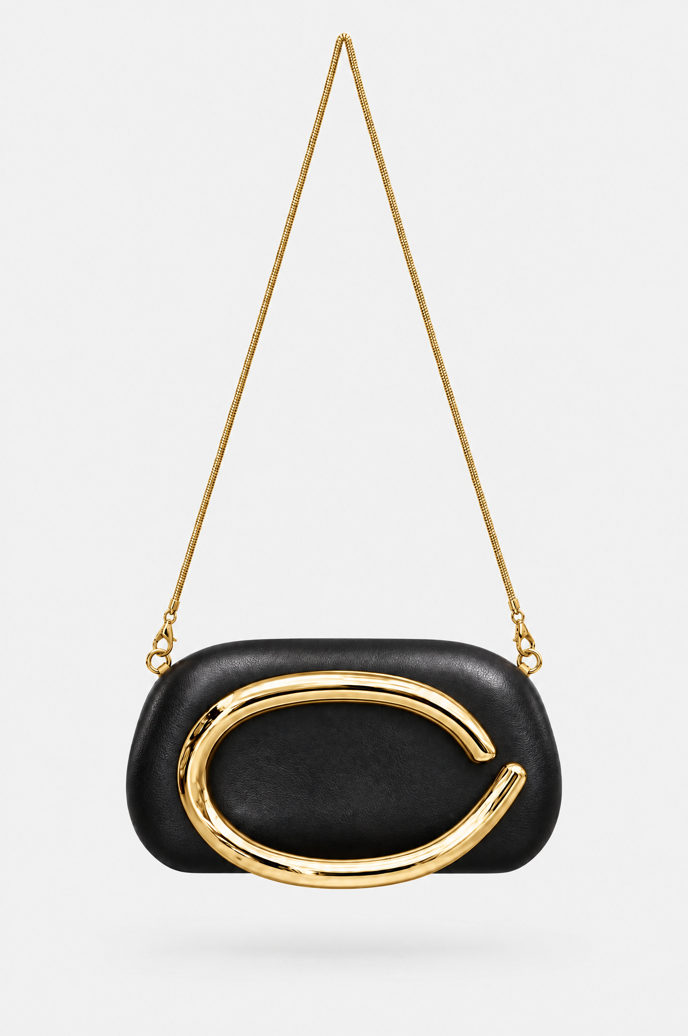 Schwarze Abendtasche