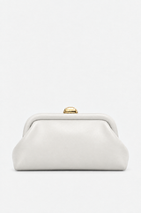 Weiße Abendtasche