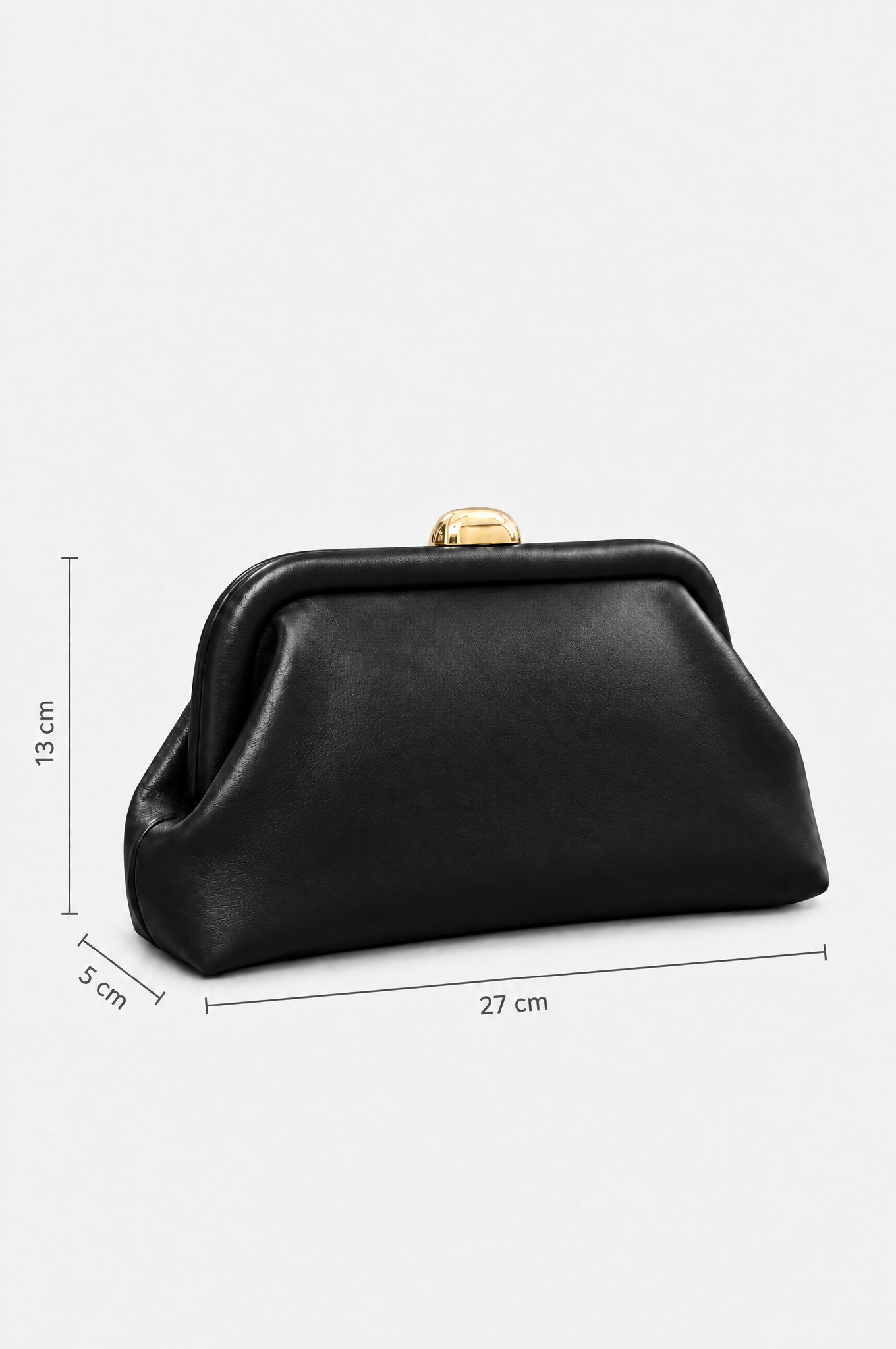 Schwarze Abendtasche