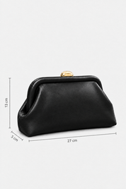 Schwarze Abendtasche