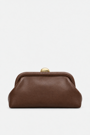 Braune Abendtasche