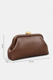Braune Abendtasche