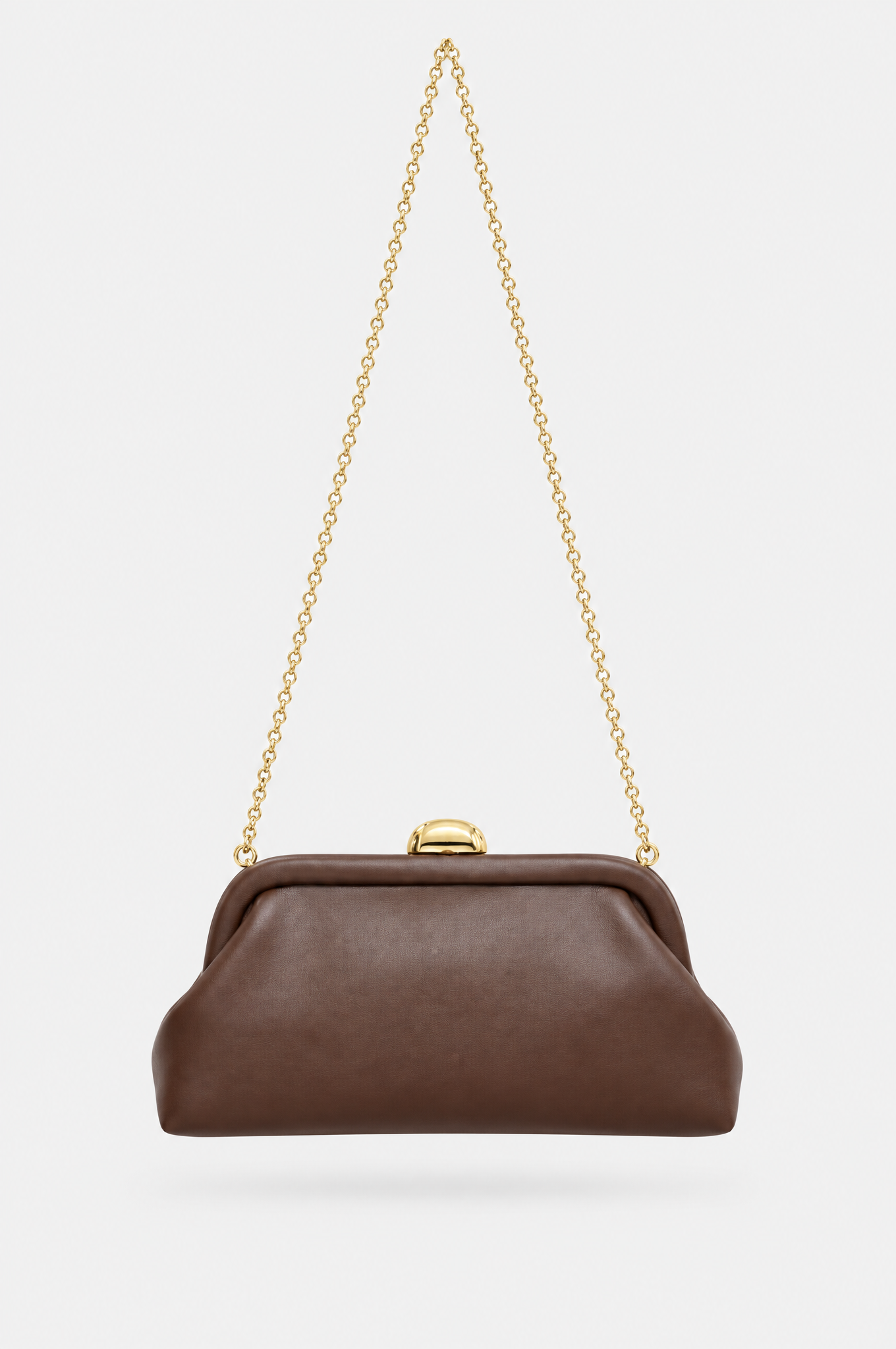 Braune Abendtasche