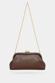 Braune Abendtasche
