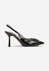 Schwarze Stilettos