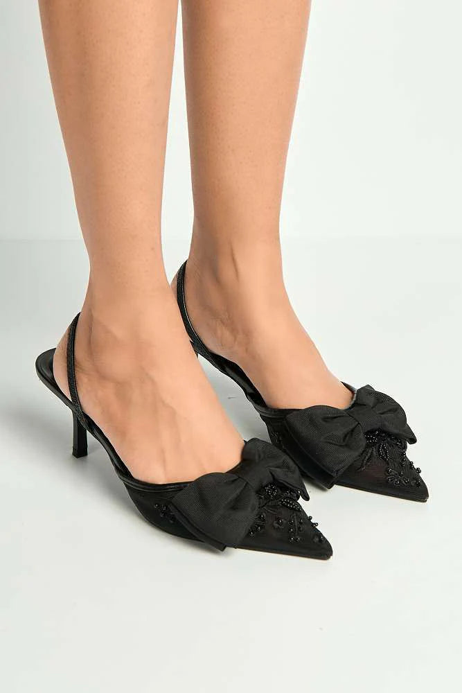 Schwarze Stilettos