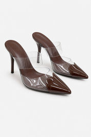 Braune Stilettos