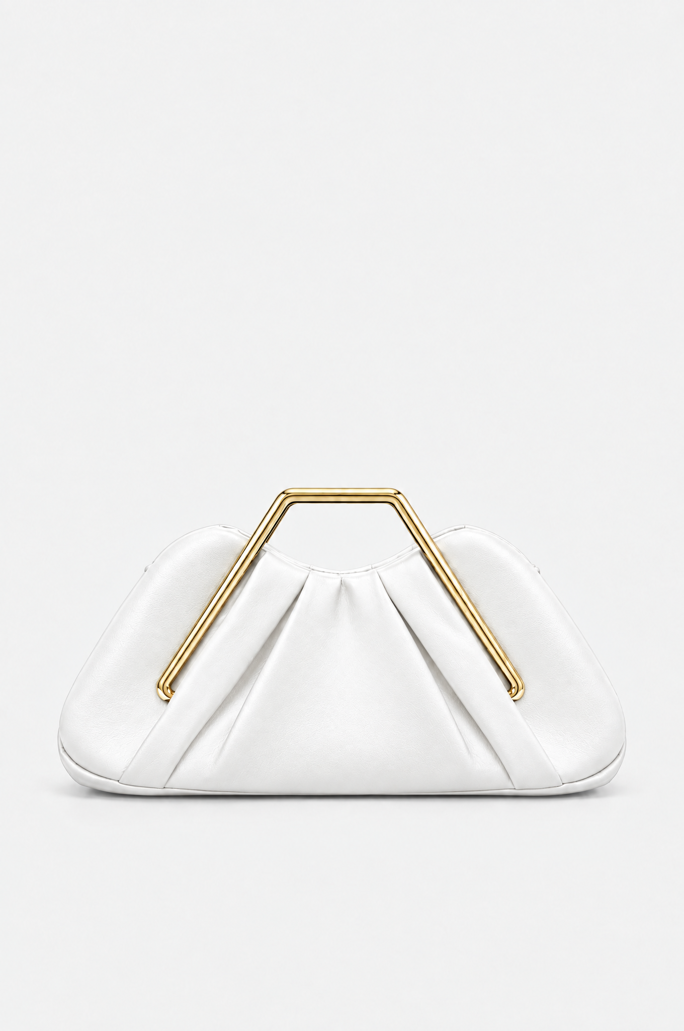 Weiße Abendtasche