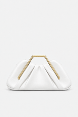 Weiße Abendtasche