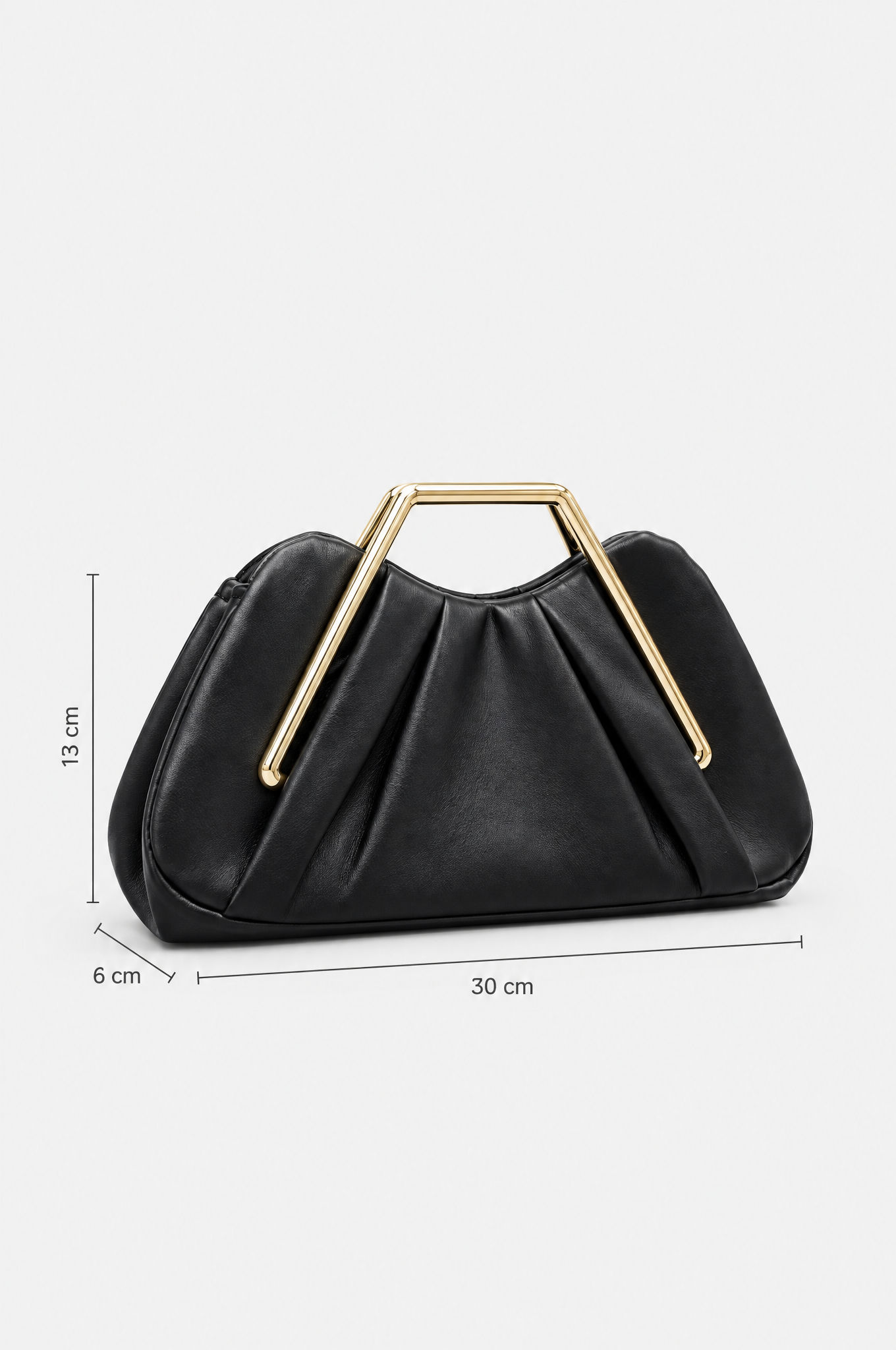 Schwarze Abendtasche