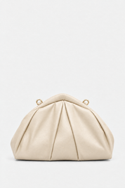 Beige Abendtasche