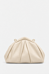 Beige Abendtasche