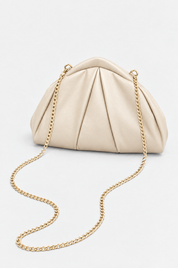 Beige Abendtasche