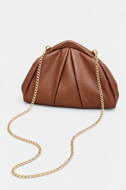 Braune Abendtasche