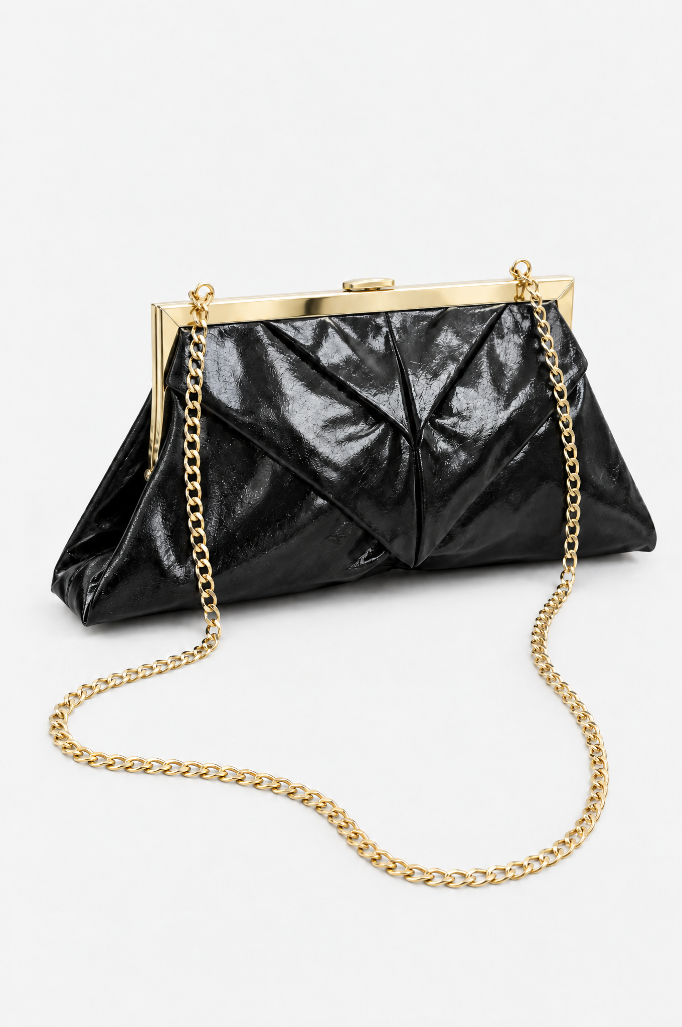 Schwarze Abendtasche