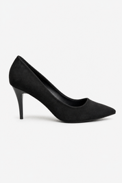 Schwarze Pumps mit Stilettoabsatz