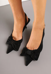 Schwarze Stilettos