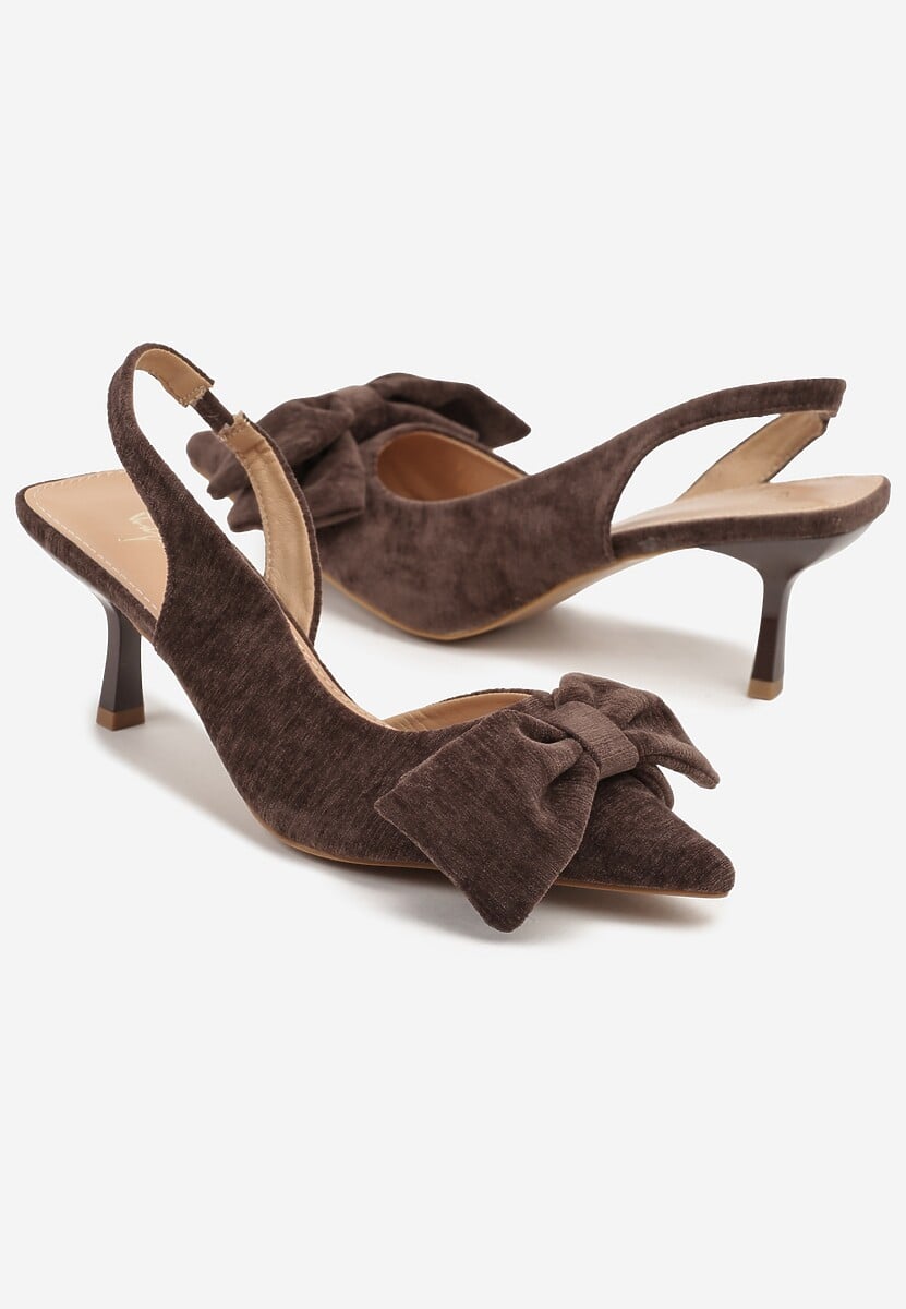 Braune Stilettos