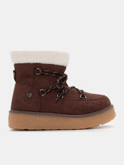 Braune Winterstiefeletten