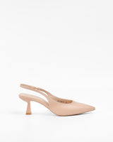 Nudefarbene Stilettos
