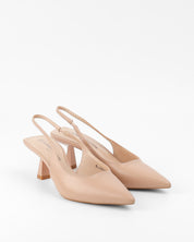 Nudefarbene Stilettos