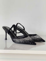 Schwarze Stilettos