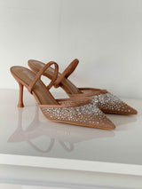 Braune Stilettos