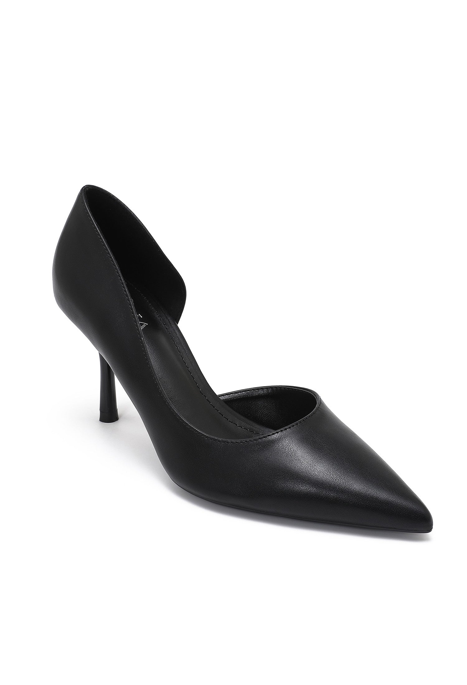 Schwarze Pumps mit Stilettoabsatz