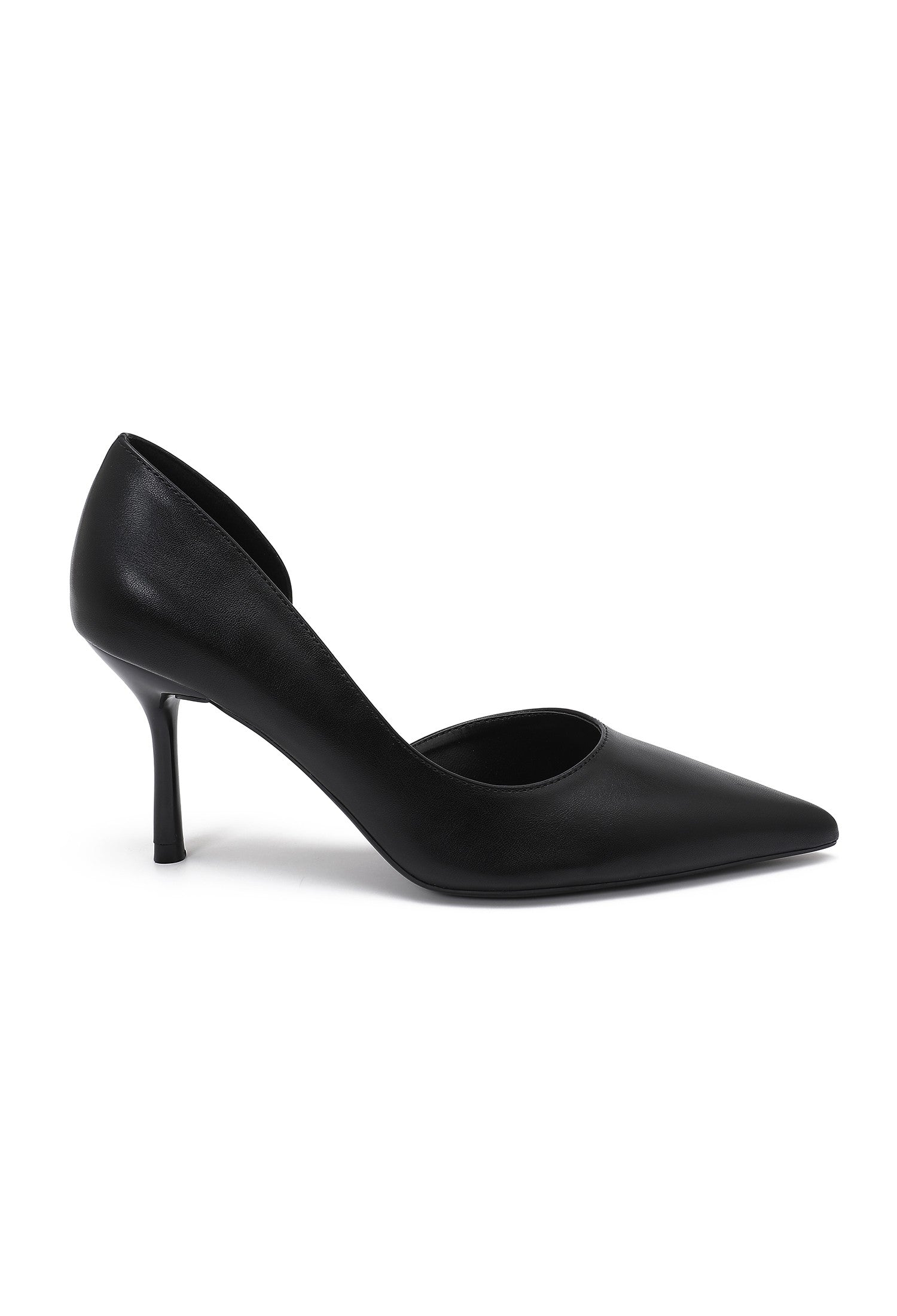 Schwarze Pumps mit Stilettoabsatz
