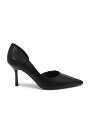 Schwarze Pumps mit Stilettoabsatz