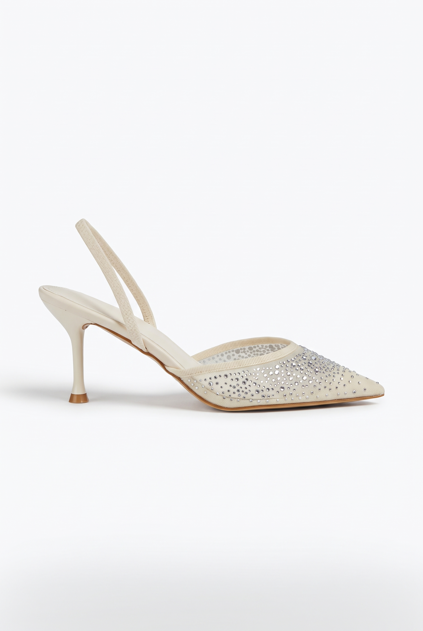 Weiße Stilettos