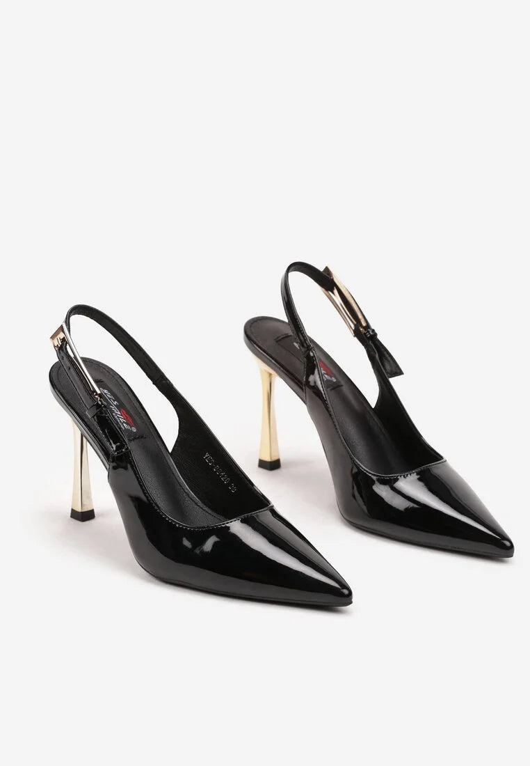 Schwarze Stilettos