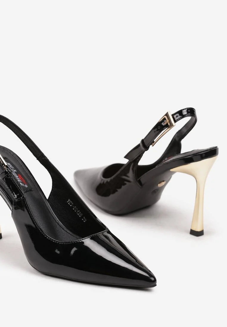 Schwarze Stilettos