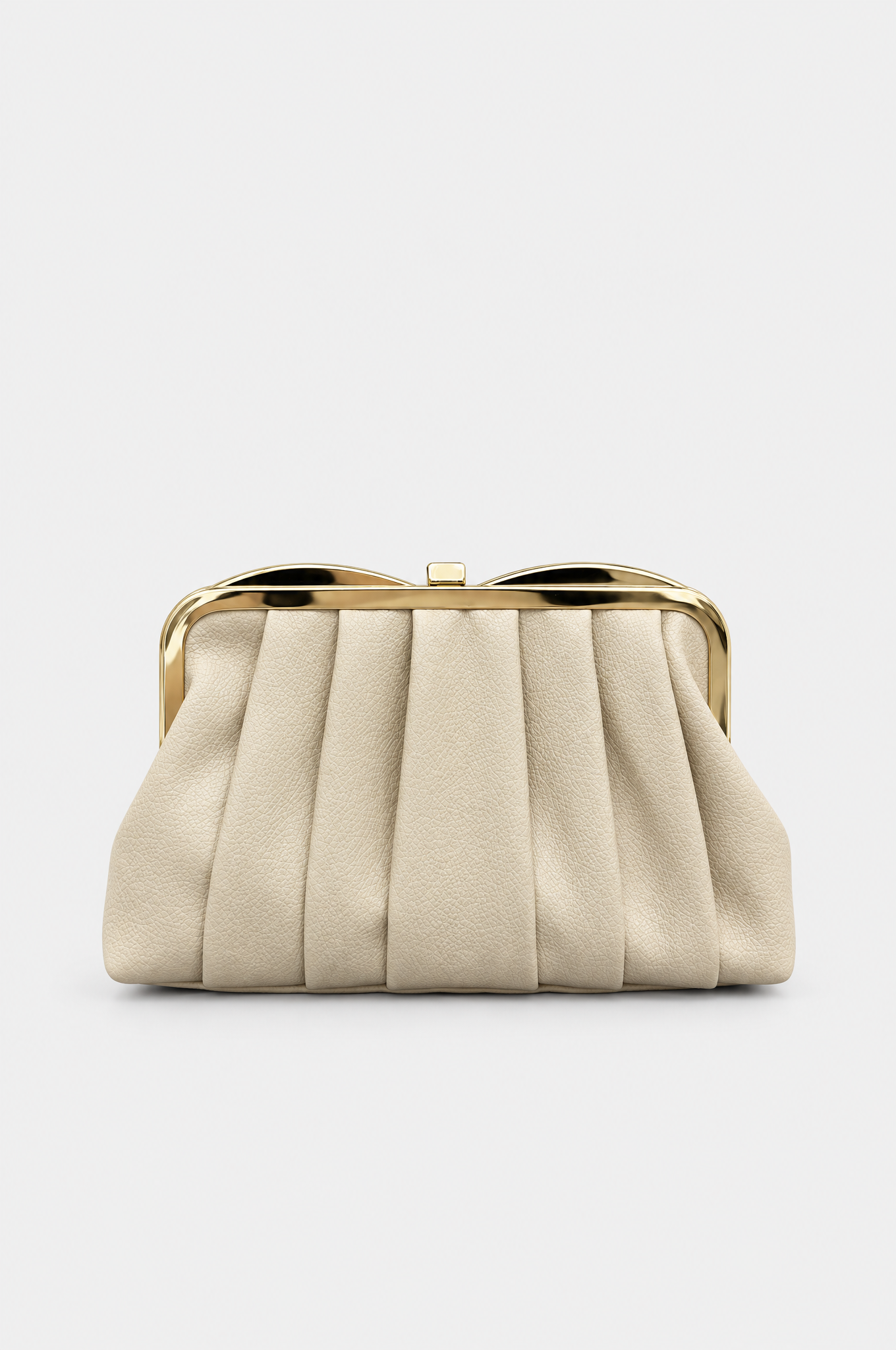 Beige Abendtasche