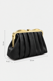 Schwarze Abendtasche