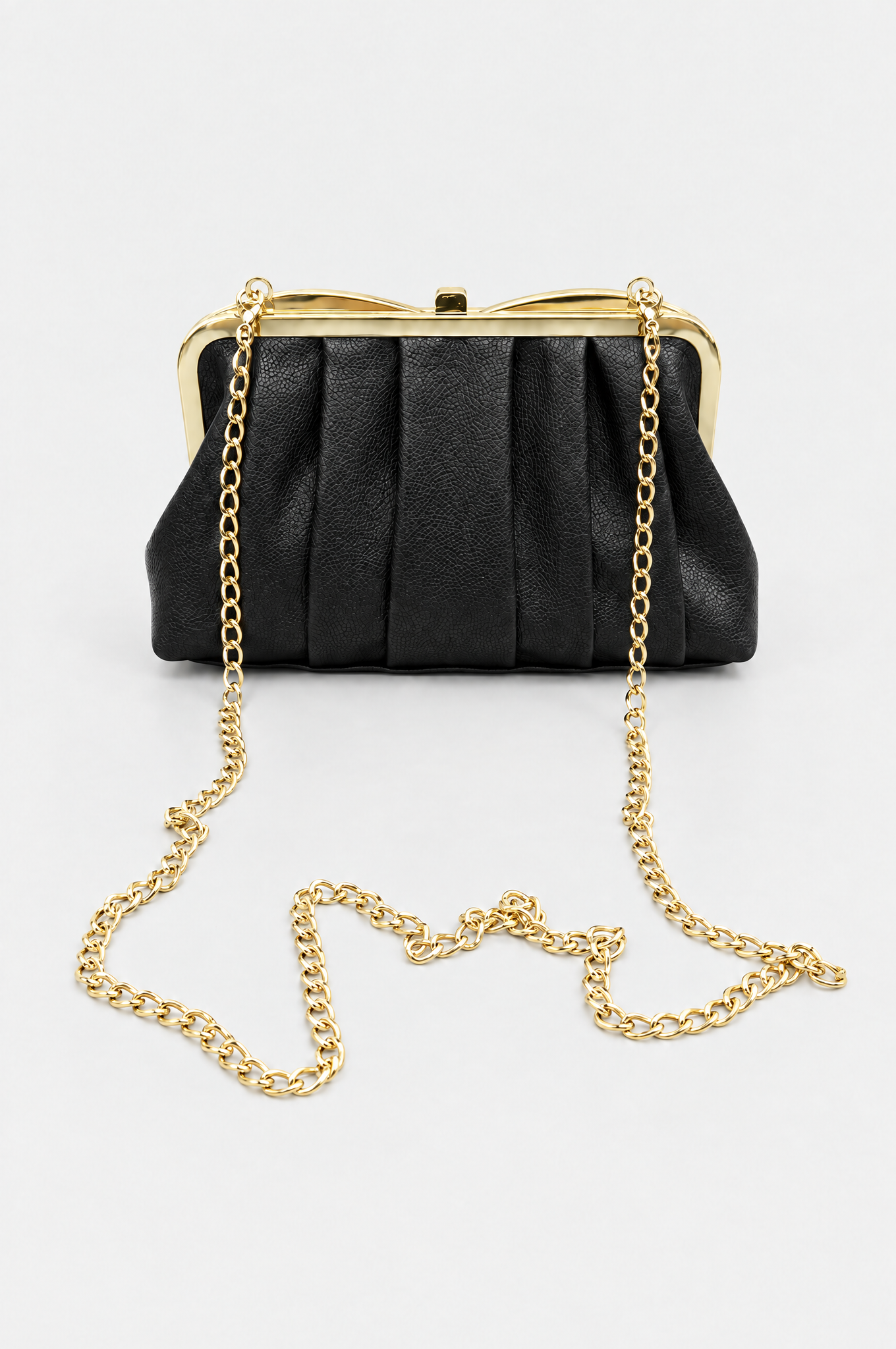 Schwarze Abendtasche