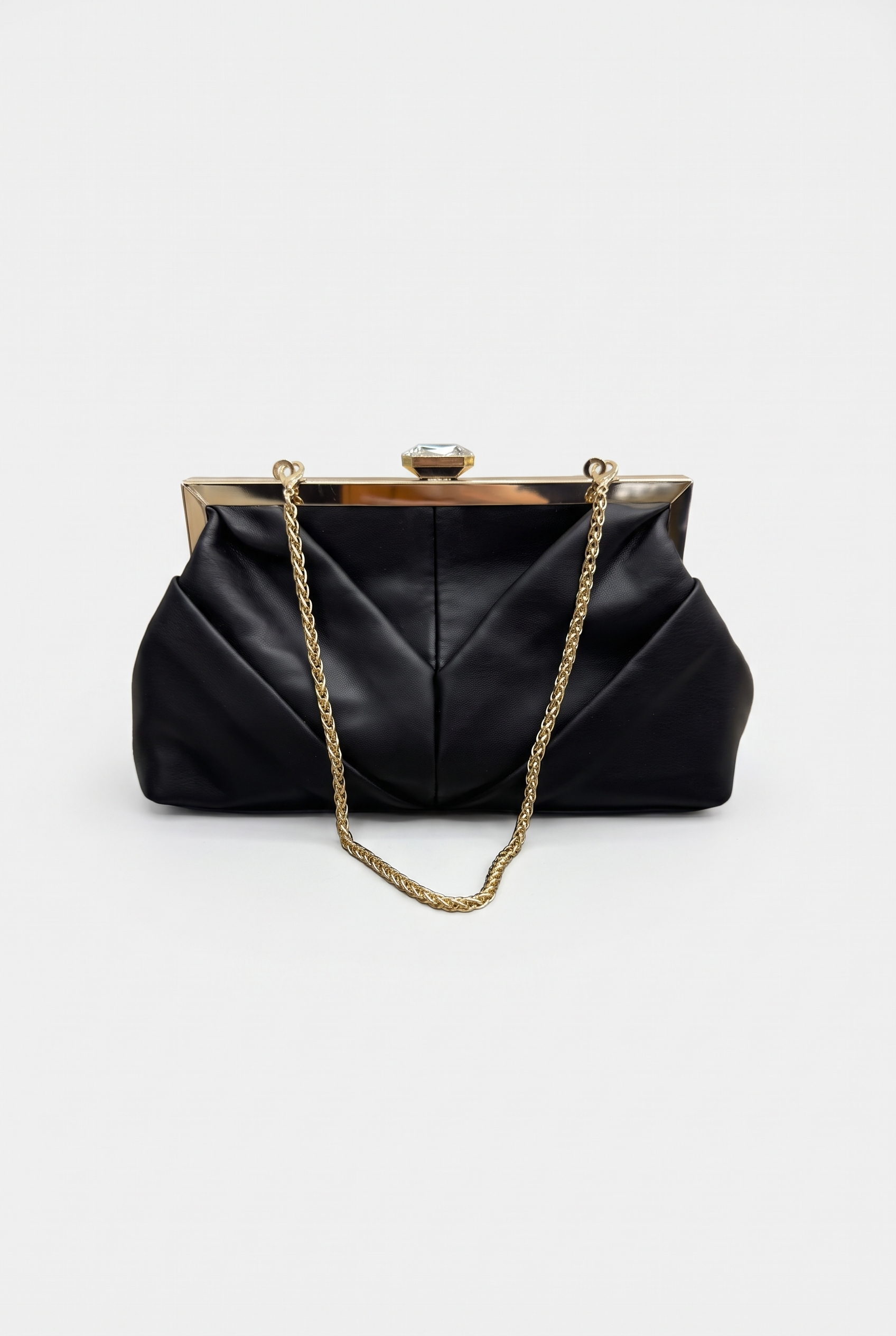 Schwarze Abendtasche