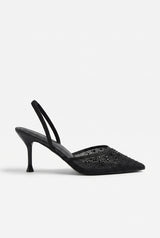Schwarze Stilettos