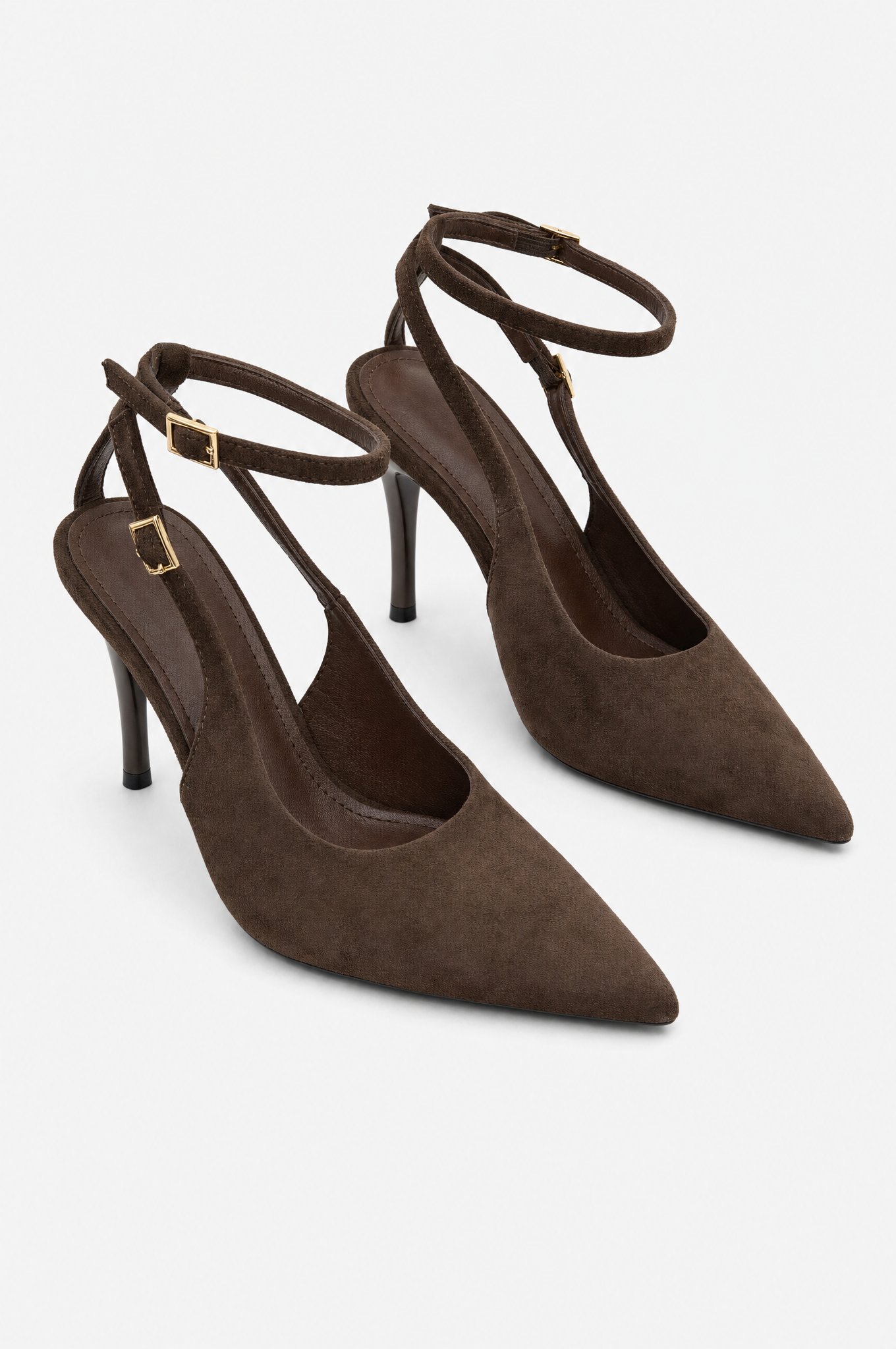 Braune Stilettos