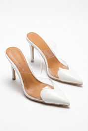 Weiße Stilettos